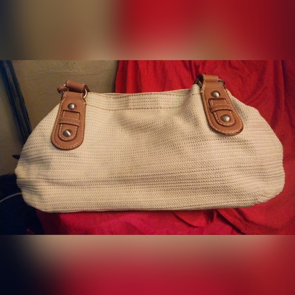 Straw Fossil Purse